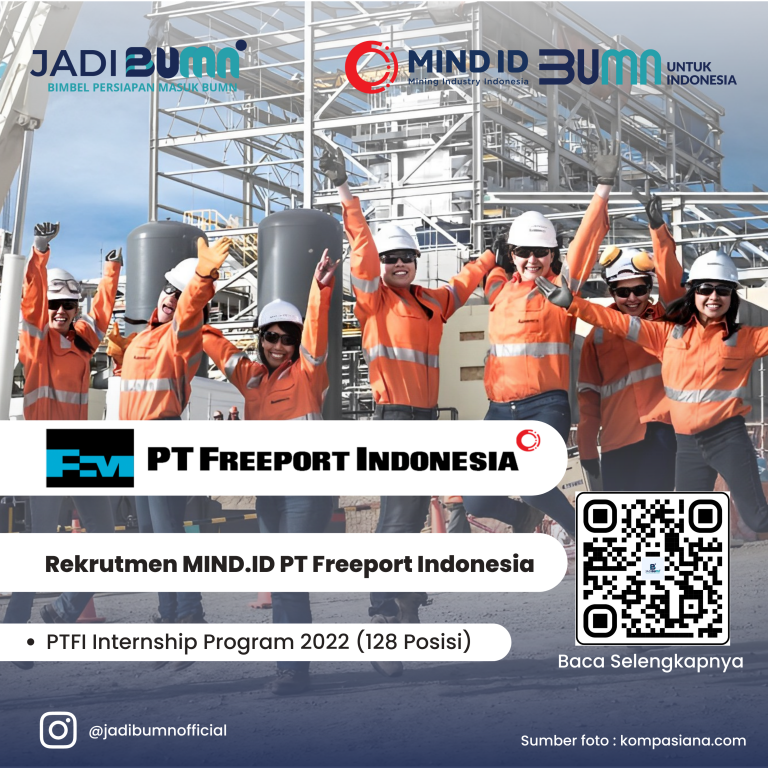 Lowongan Kerja MIND.ID PT Freeport Indonesia