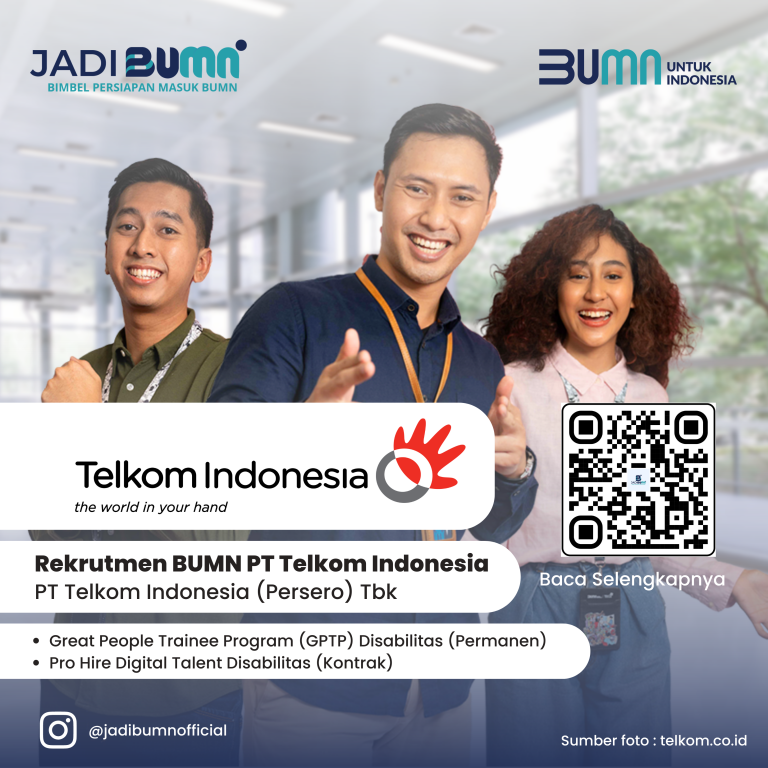 Lowongan BUMN PT Telkom Indonesia (Persero) Tbk