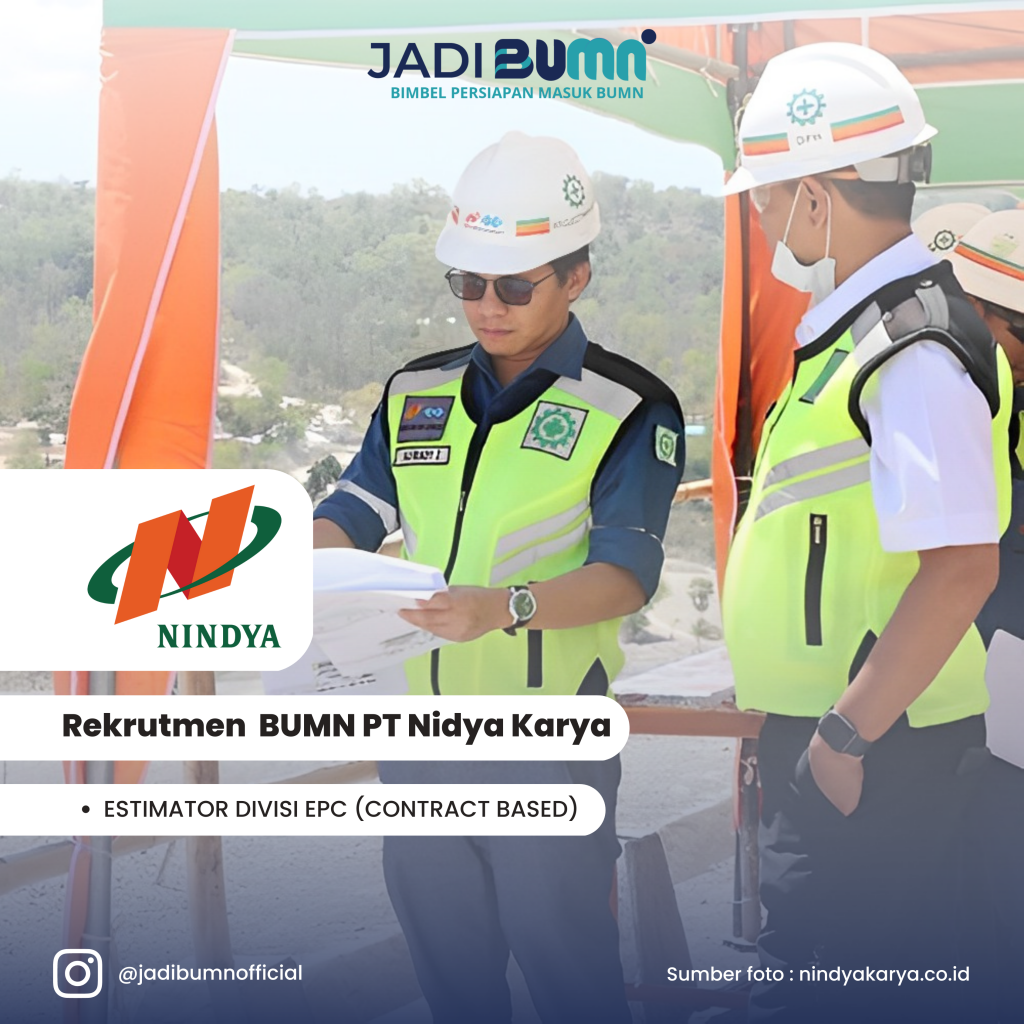 Lowongan Kerja Bumn Pt Nindya Karya Jadi Bumn