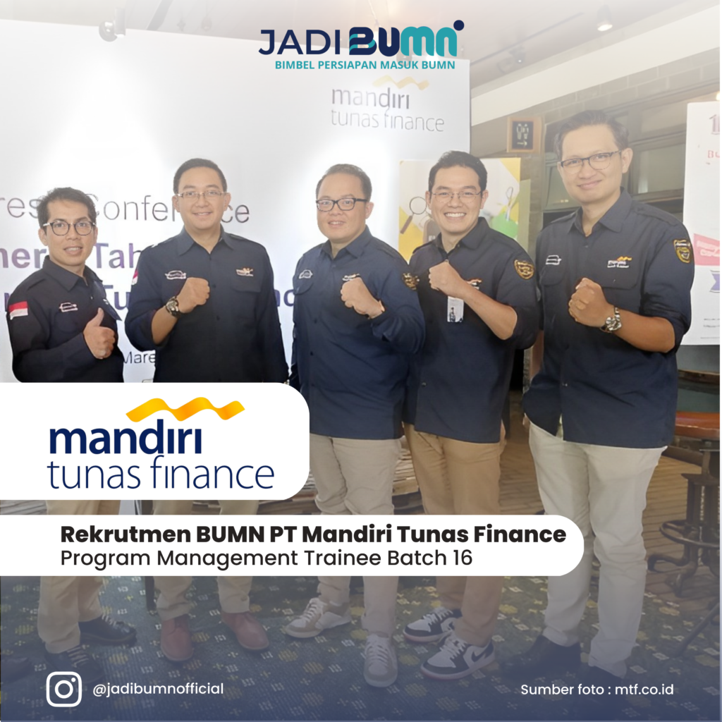 Lowongan Kerja BUMN   PT Mandiri Tunas Finance