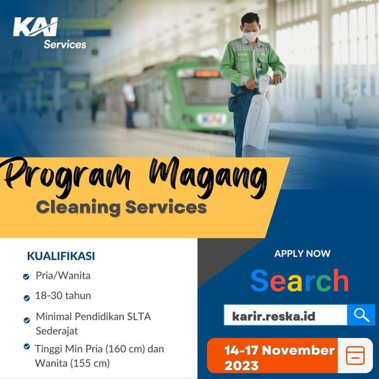 Lowongan Magang BUMN – PT Reska Multi Usaha (KAI Services)