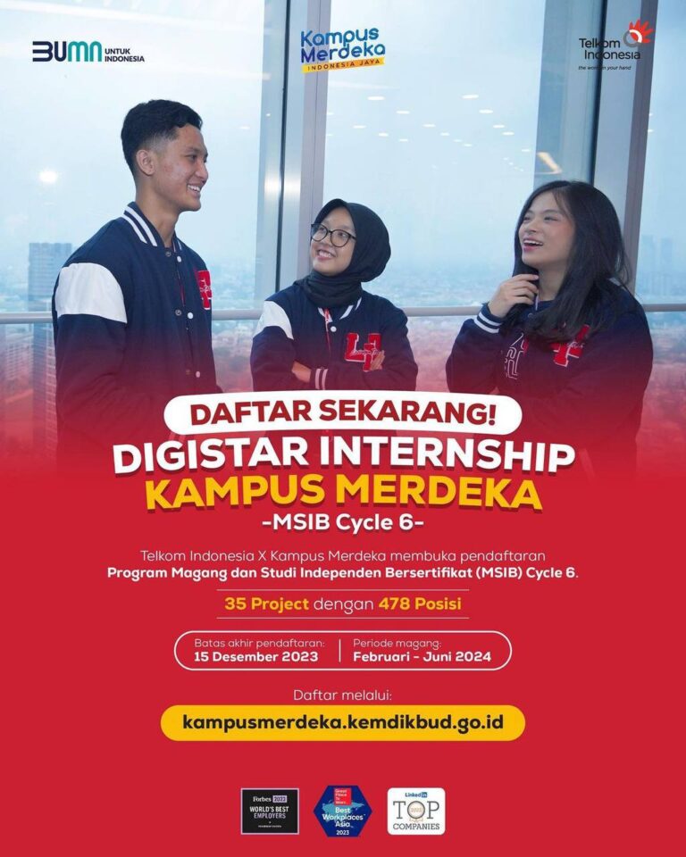 Program Magang Kampus Merdeka PT Telkom Indonesia Tbk