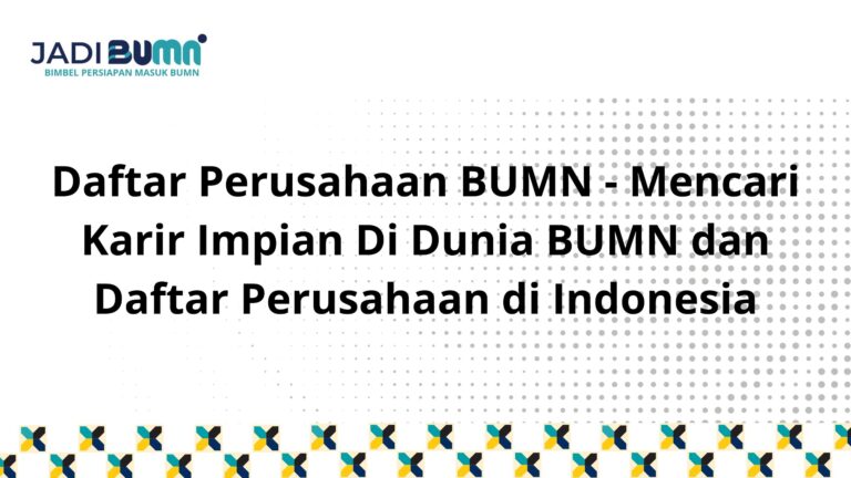 Daftar Perusahaan BUMN