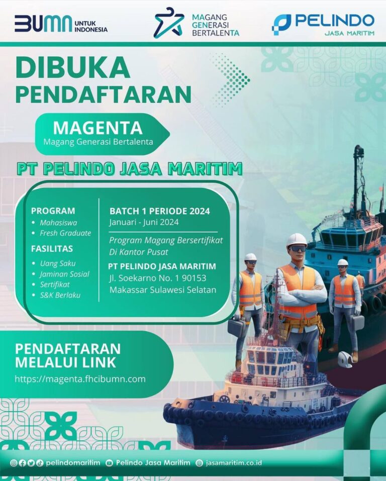 MAGENTA BUMN 2023 – PT Pelido Jasa Maritim