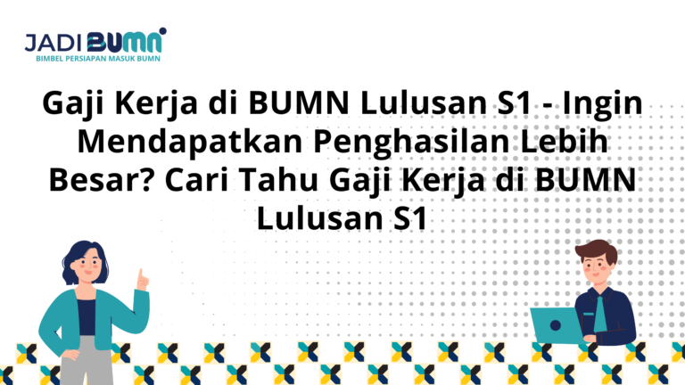 Gaji Kerja di BUMN