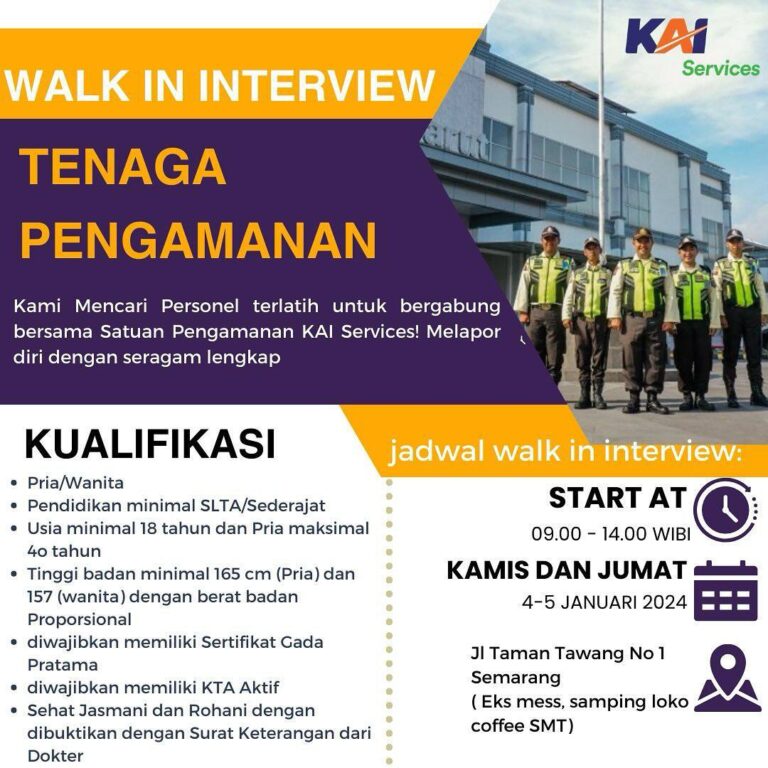 Lowongan Kerja BUMN – PT Reska Multi Usaha (KAI Services)