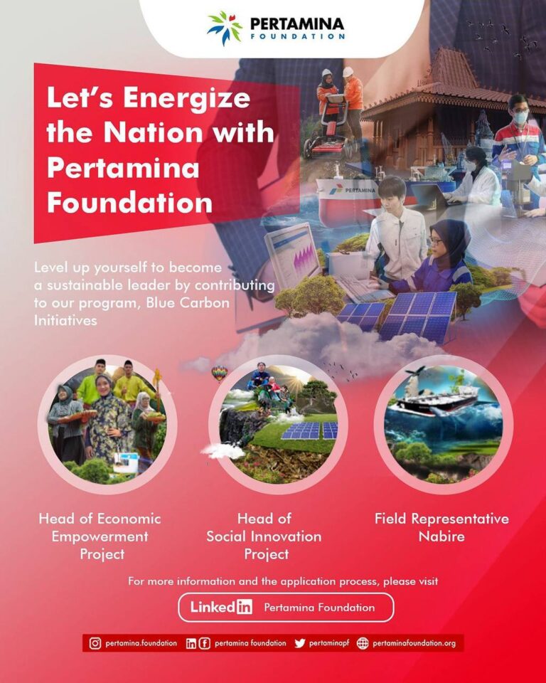 Lowongan Kerja BUMN – PT  Pertamina Foundation