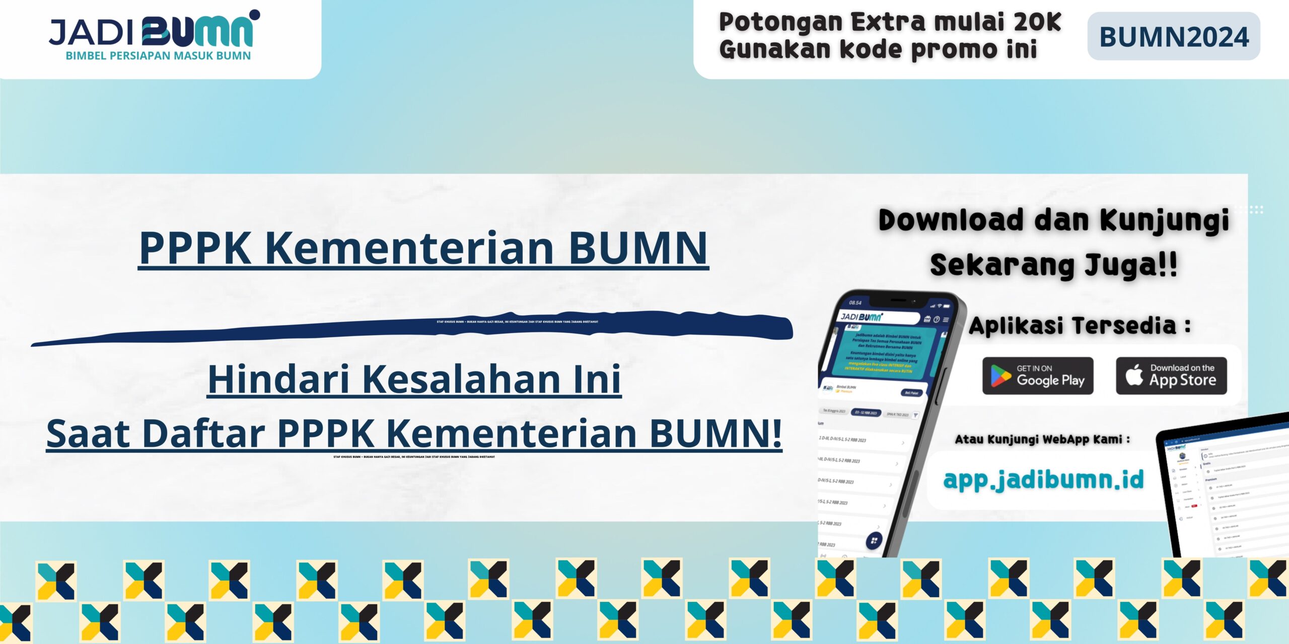 PPPK Kementerian BUMN - Hindari Kesalahan Ini Saat Daftar PPPK Kementerian BUMN!