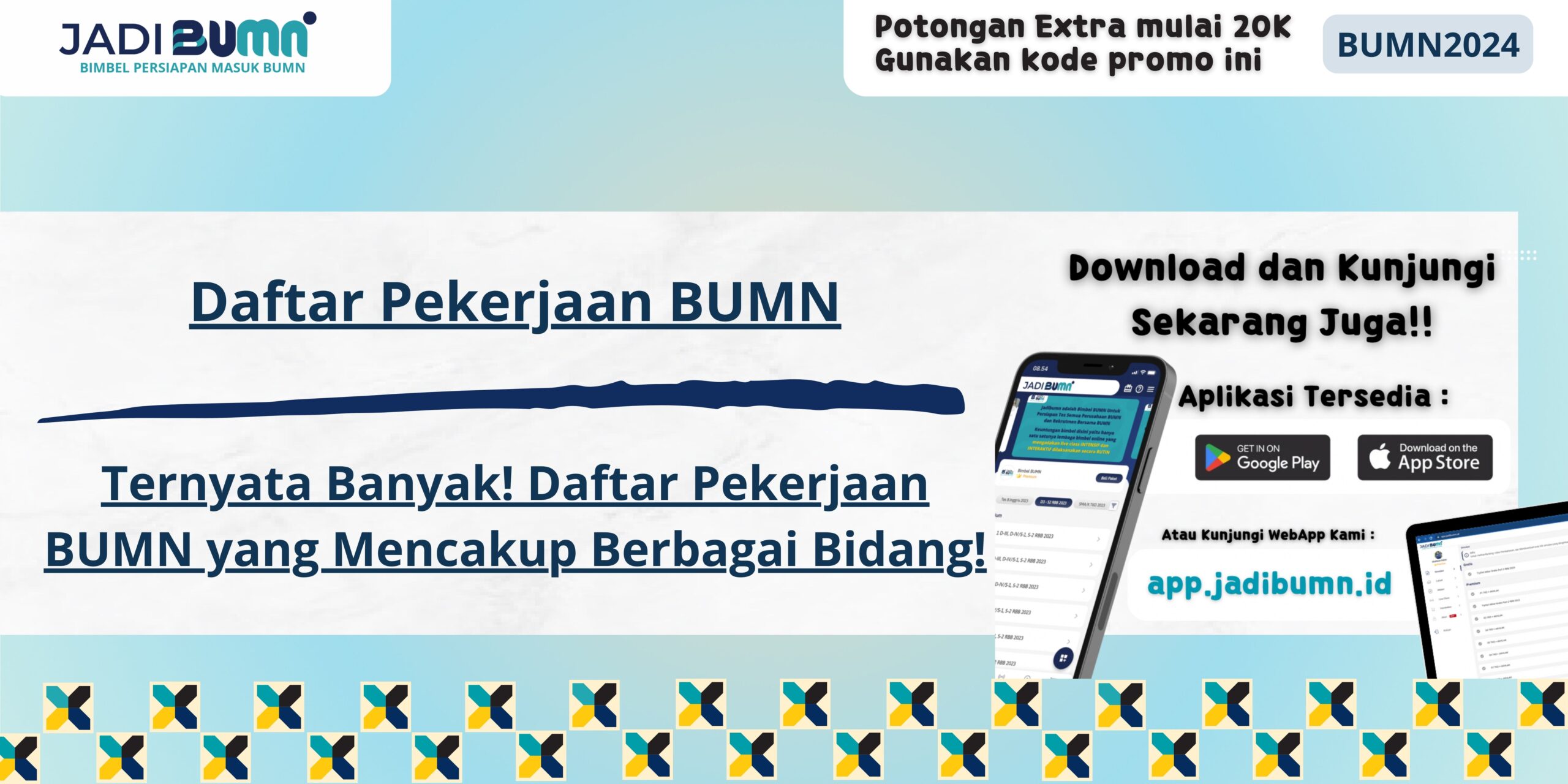 Daftar Pekerjaan BUMN - Ternyata Banyak! Daftar Pekerjaan BUMN yang Mencakup Berbagai Bidang!