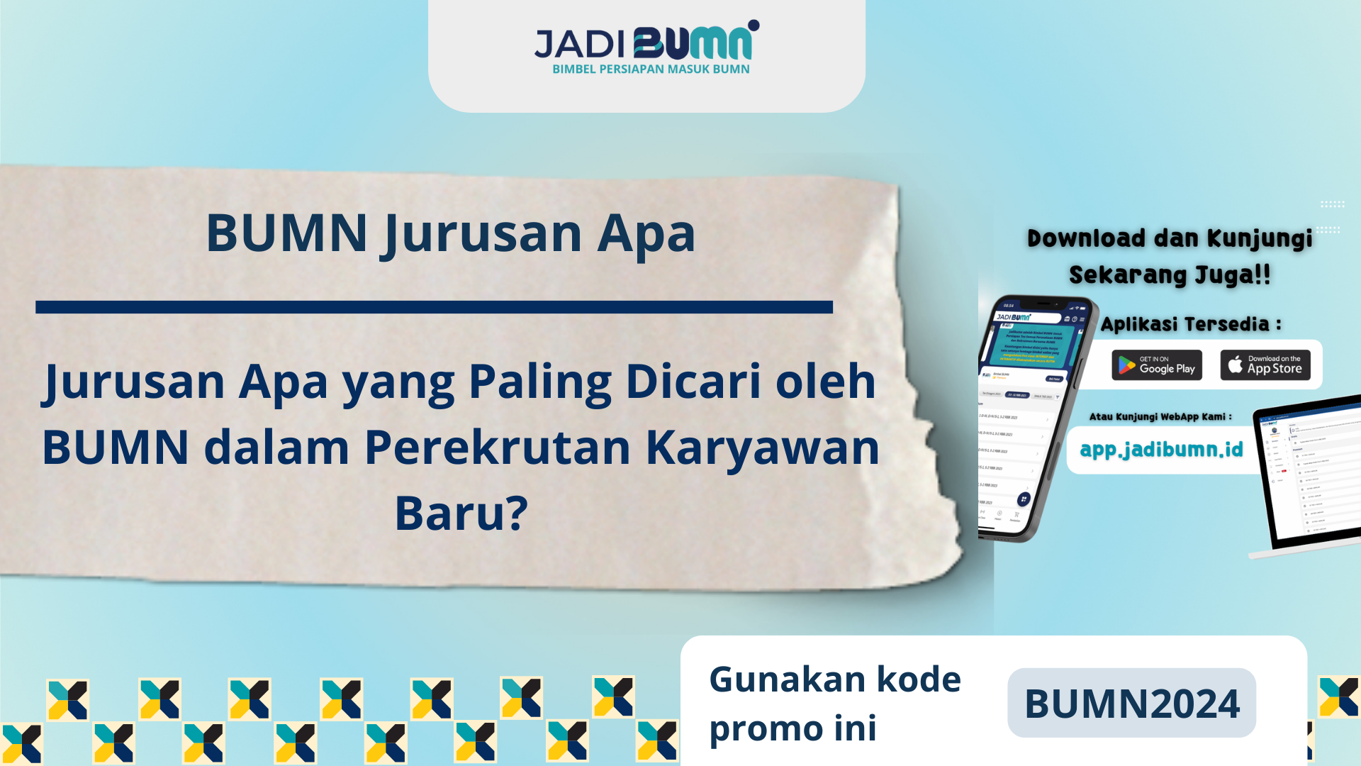 BUMN Jurusan Apa