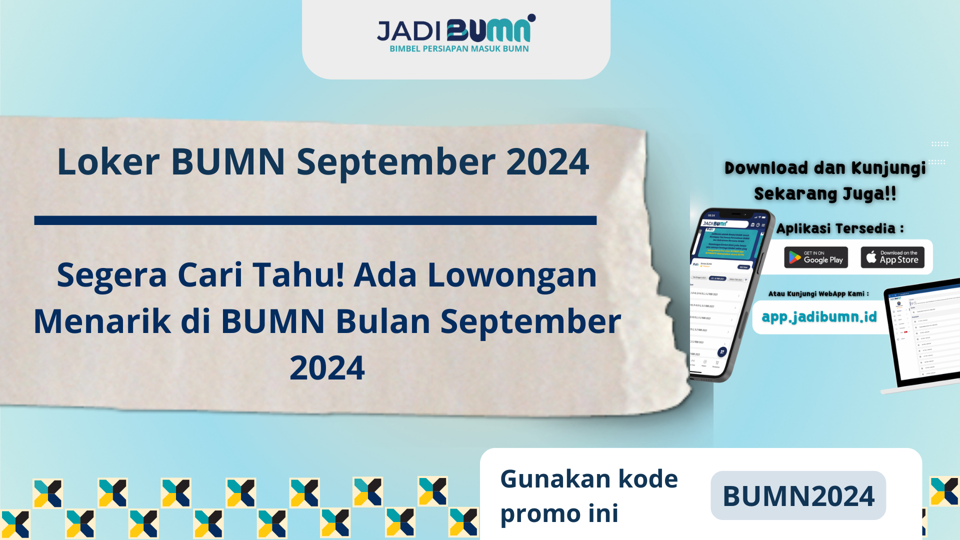 Loker BUMN September 2024