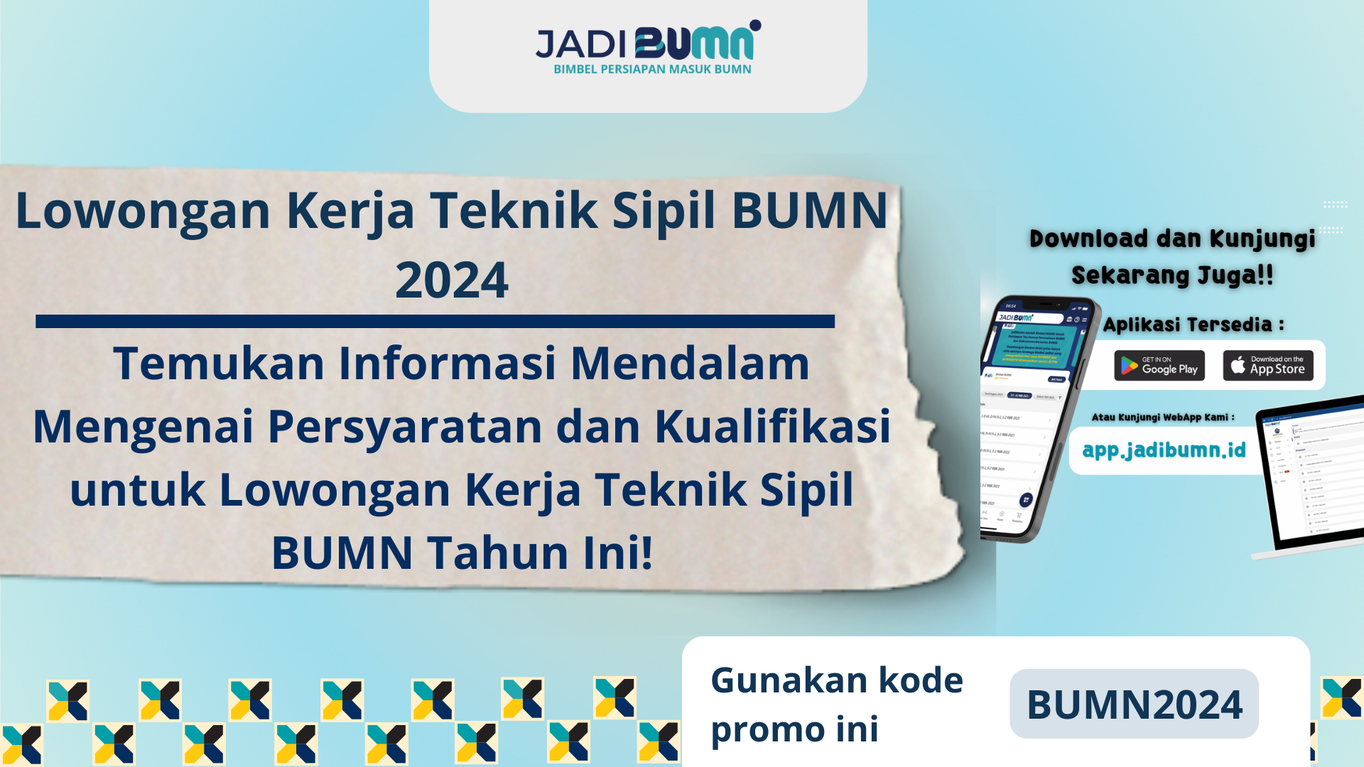 Lowongan Kerja Teknik Sipil BUMN 2024