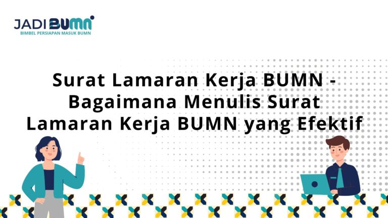 Surat Lamaran Kerja BUMN