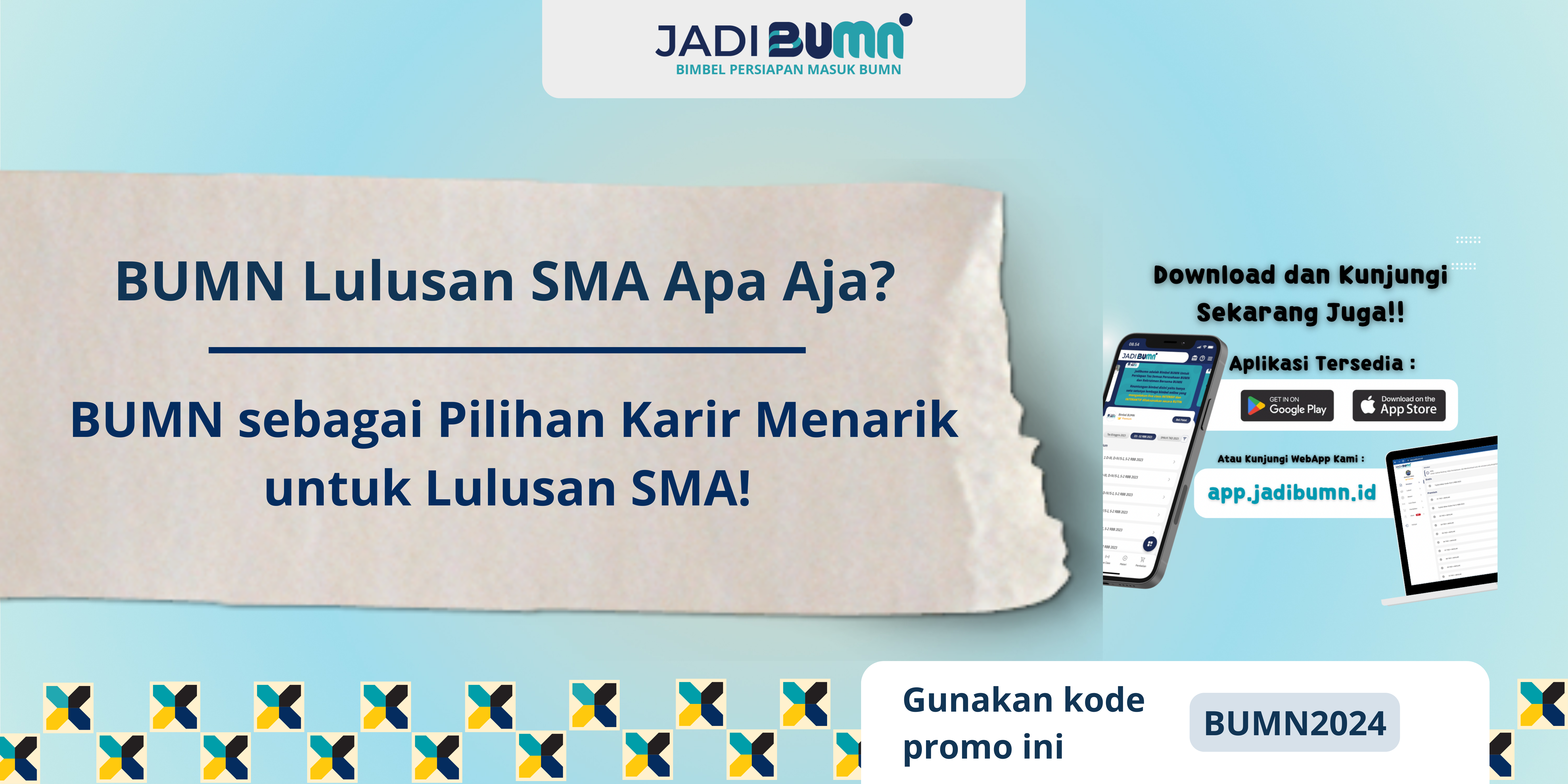 bumn lulusan sma apa aja?