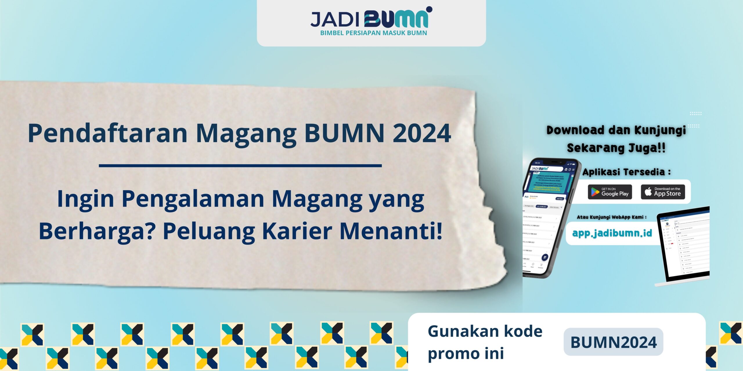 Pendaftaran Magang BUMN 2024