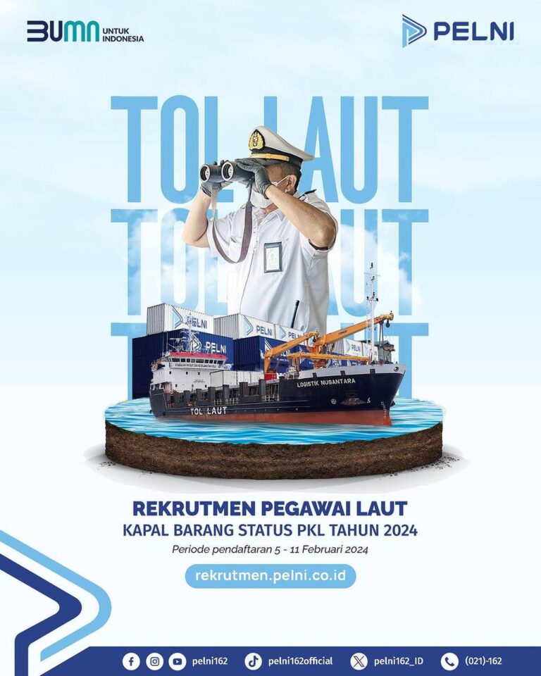 Lowongan Kerja BUMN – PT Pelni (Persero)