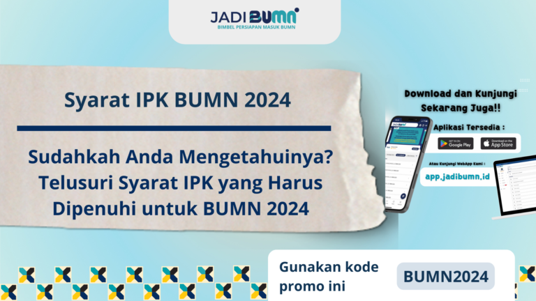 Syarat IPK BUMN 2024