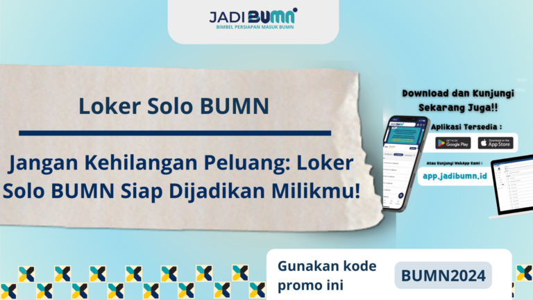 Loker Solo BUMN