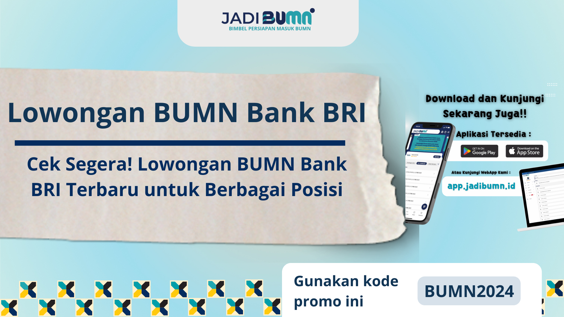 Lowongan BUMN Bank BRI