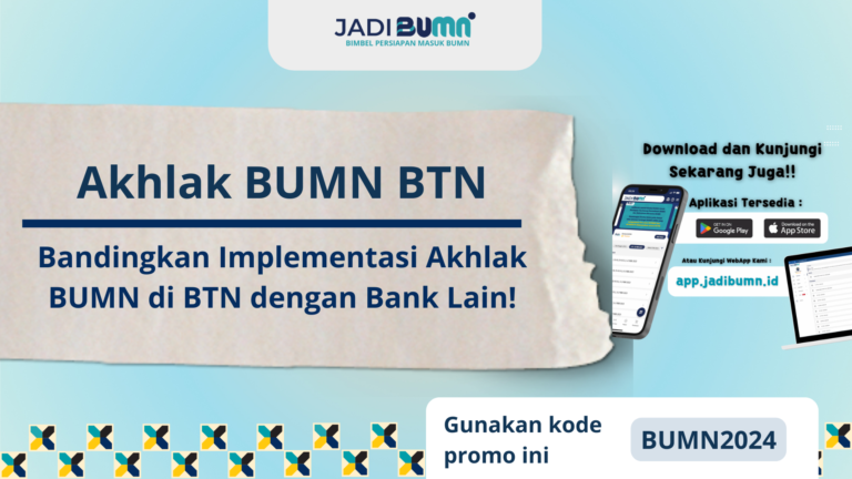 Akhlak BUMN BTN