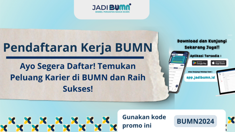 Pendaftaran Kerja BUMN