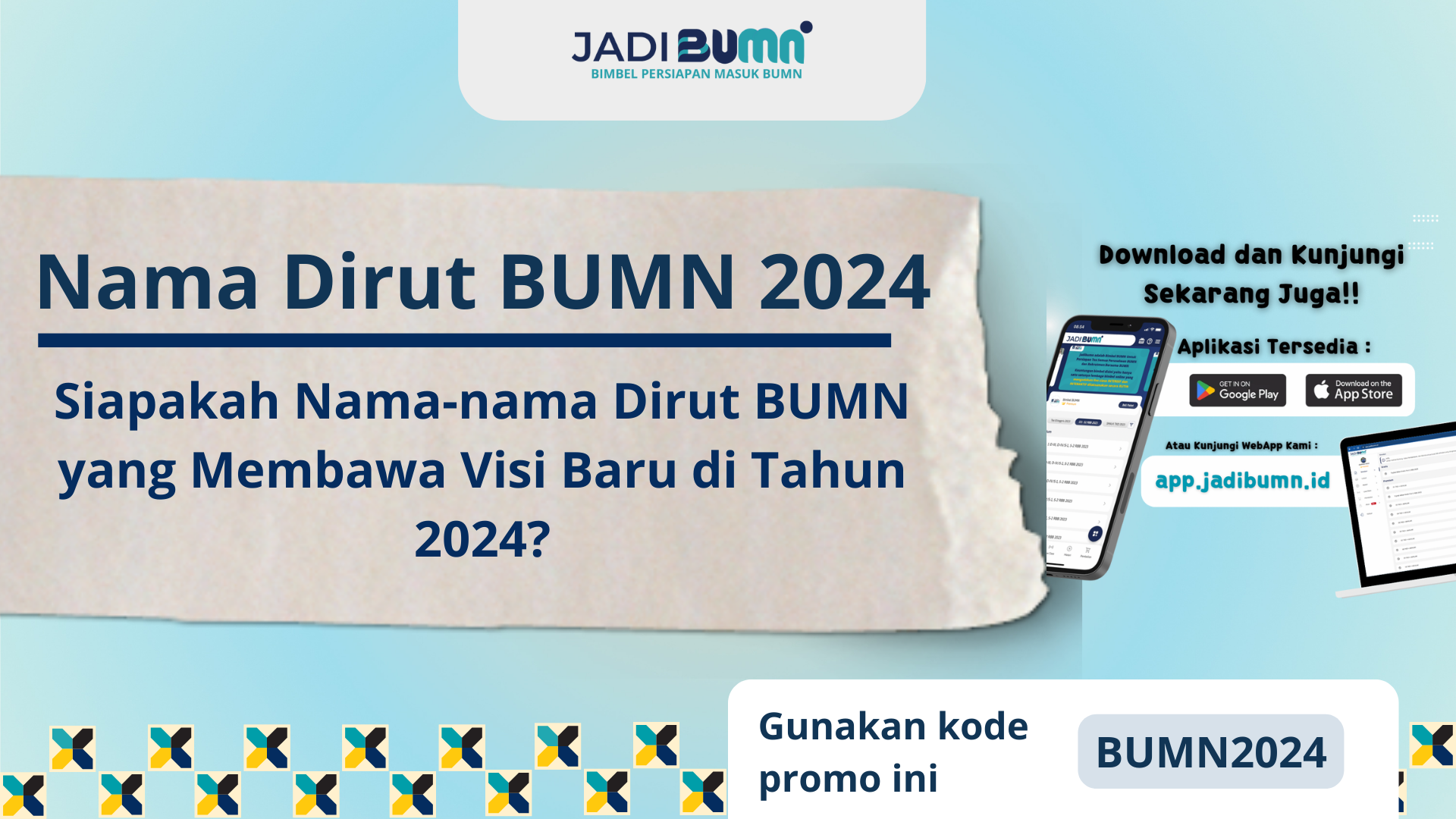 Nama Dirut BUMN 2024