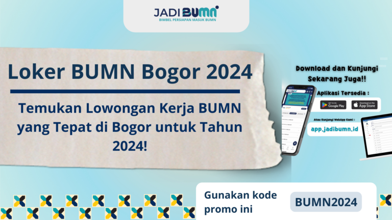 Loker BUMN Bogor 2024