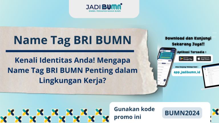 Name Tag BRI BUMN