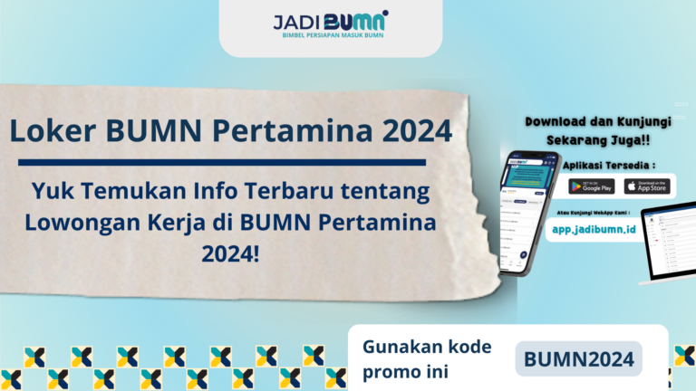 Loker BUMN Pertamina 2024