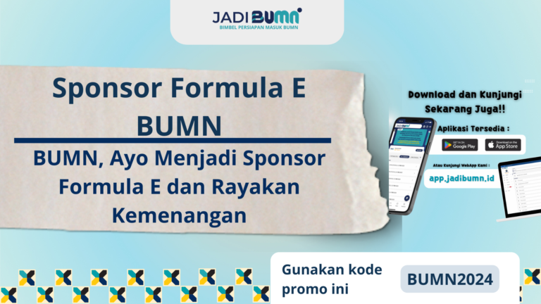 Sponsor Formula E BUMN