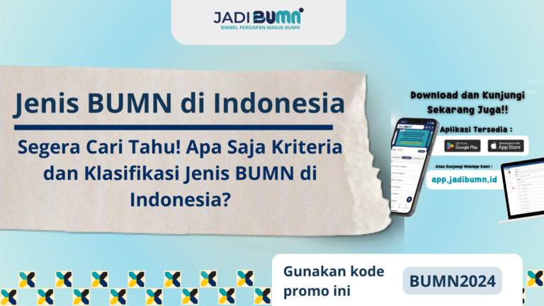 Jenis BUMN di Indonesia