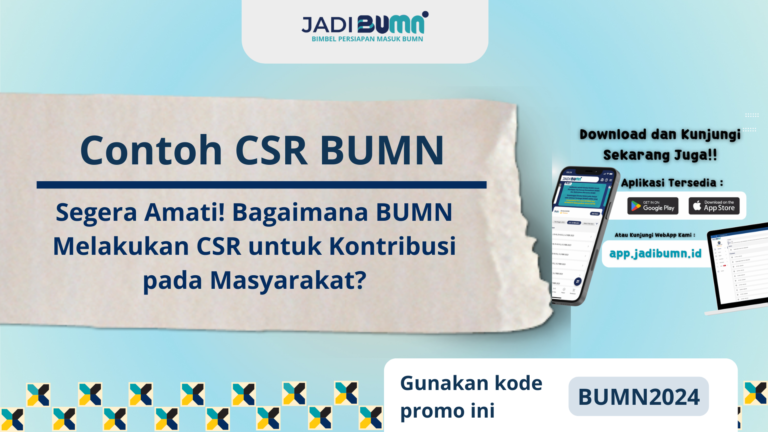 Contoh CSR BUMN