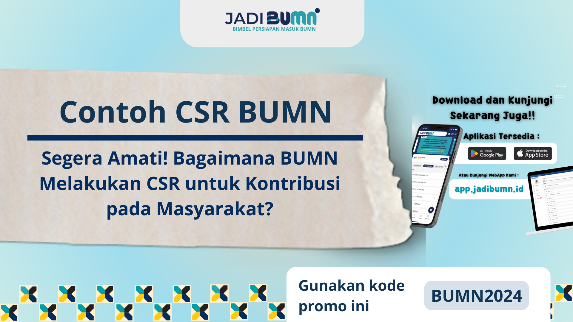 Contoh CSR BUMN - Segera Amati! Bagaimana BUMN Melakukan