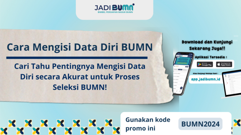 Cara Mengisi Data Diri BUMN