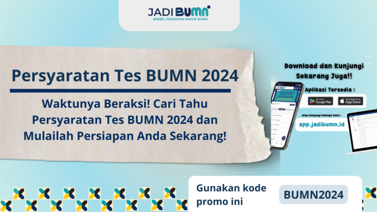 Persyaratan Tes BUMN 2024