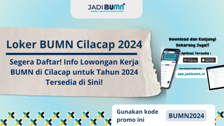 Loker BUMN Cilacap 2024