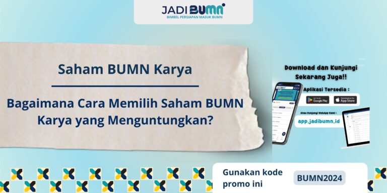 Saham BUMN Karya