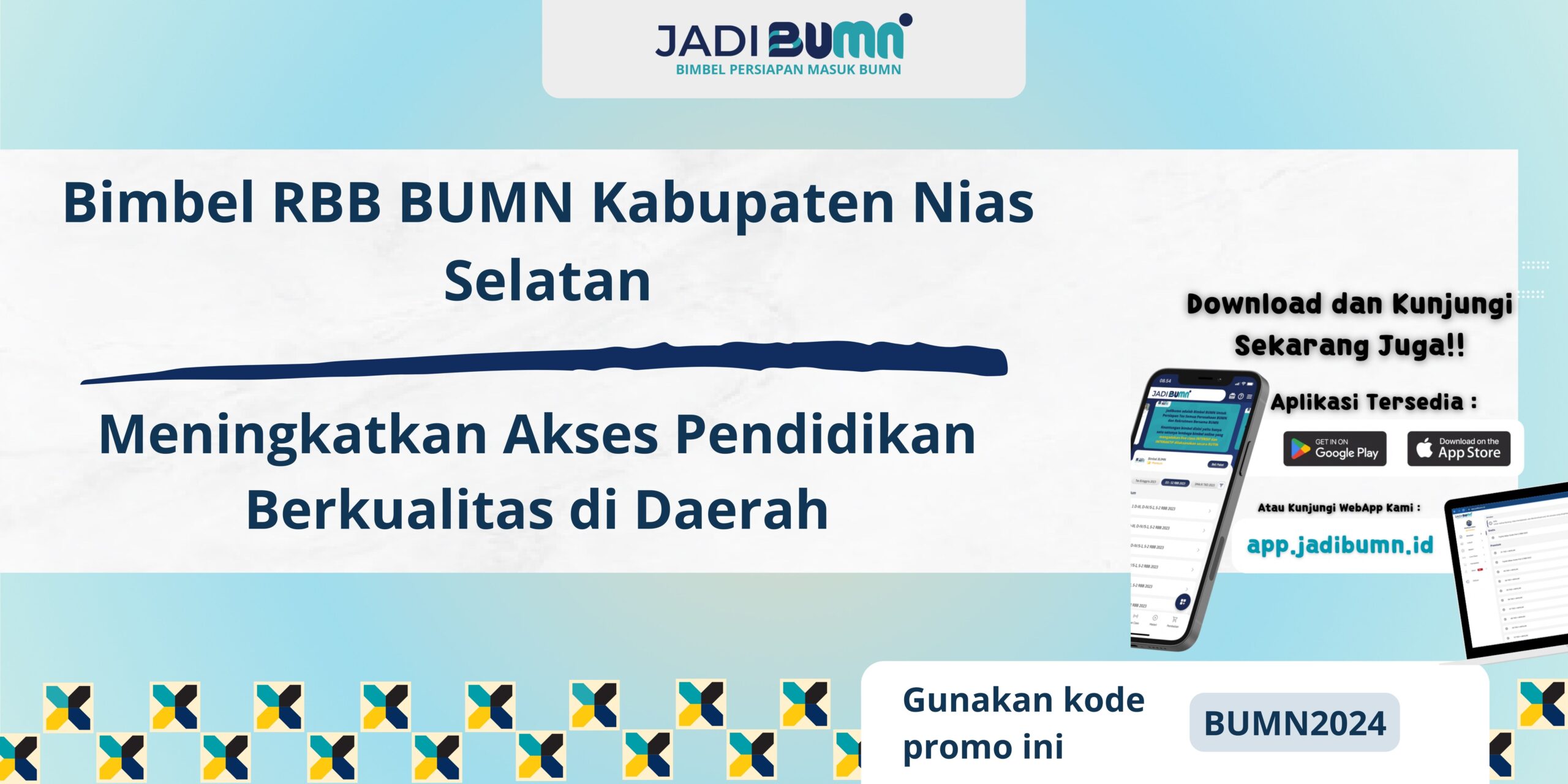 Bimbel RBB BUMN Kabupaten Nias Selatan