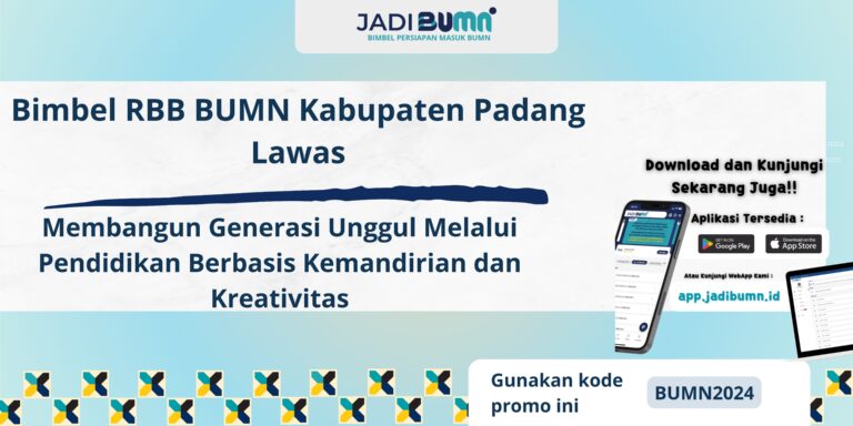 Bimbel RBB BUMN Kabupaten Padang Lawas