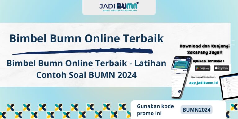 Bimbel Bumn Online Terbaik