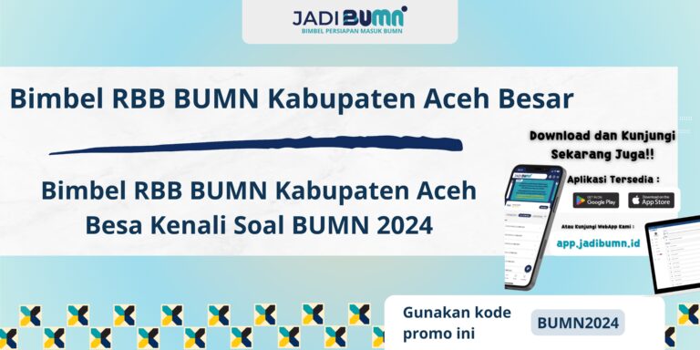 Bimbel RBB BUMN Kabupaten Aceh Besar