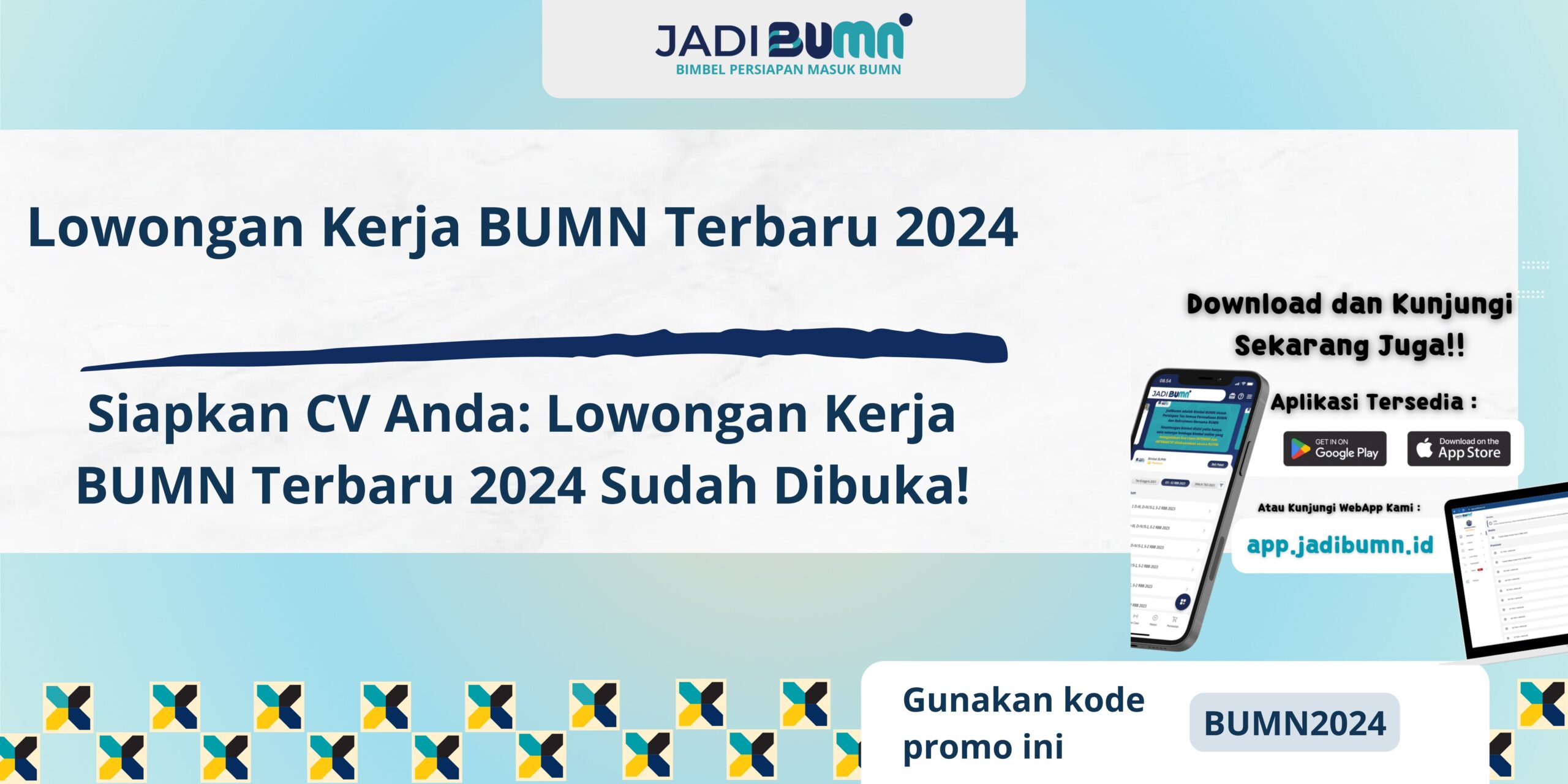 Lowongan Kerja BUMN Terbaru 2024 - Siapkan CV Anda: Lowongan Kerja BUMN Terbaru 2024 Sudah Dibuka!