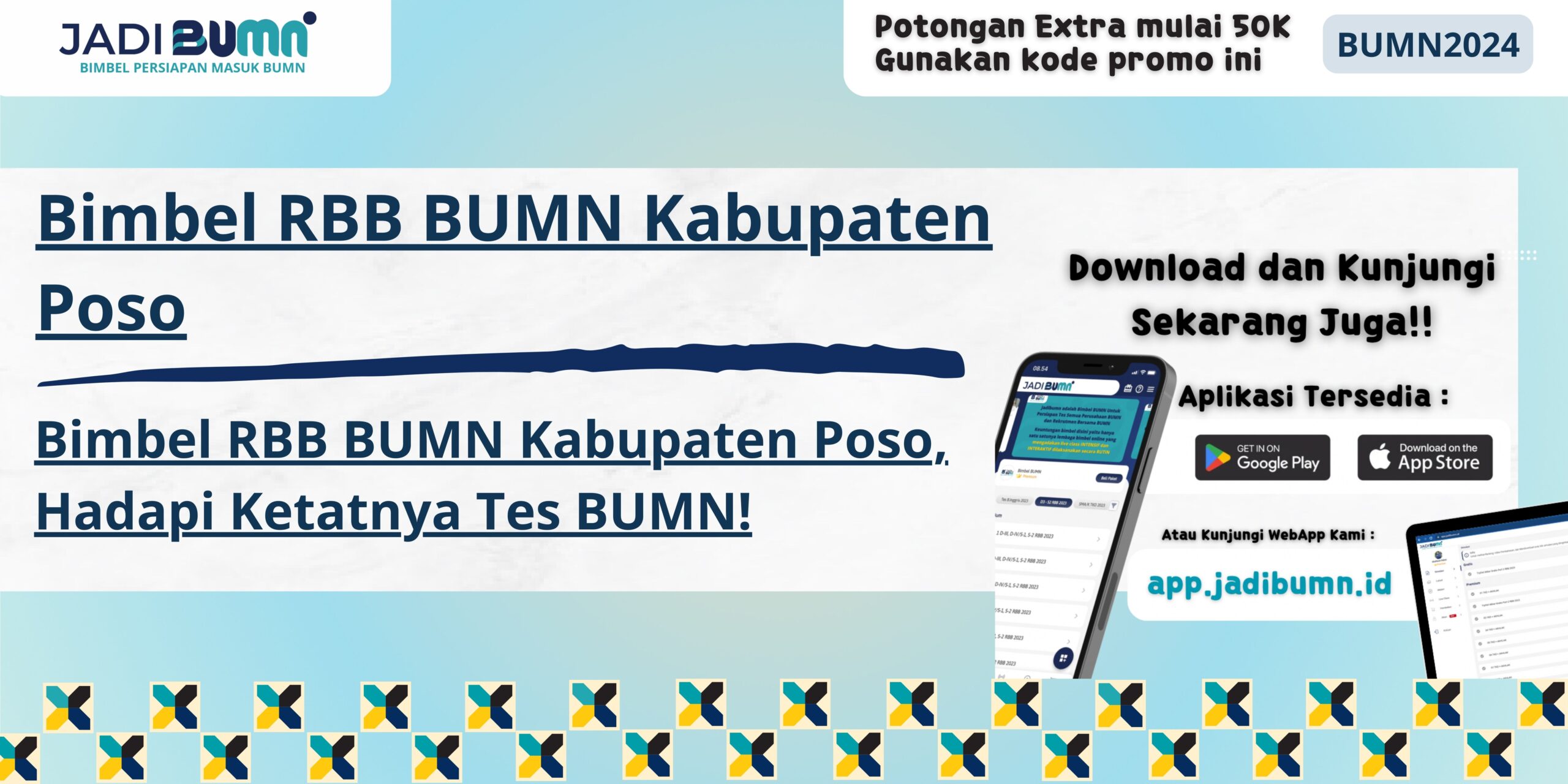 Bimbel RBB BUMN Kabupaten Poso