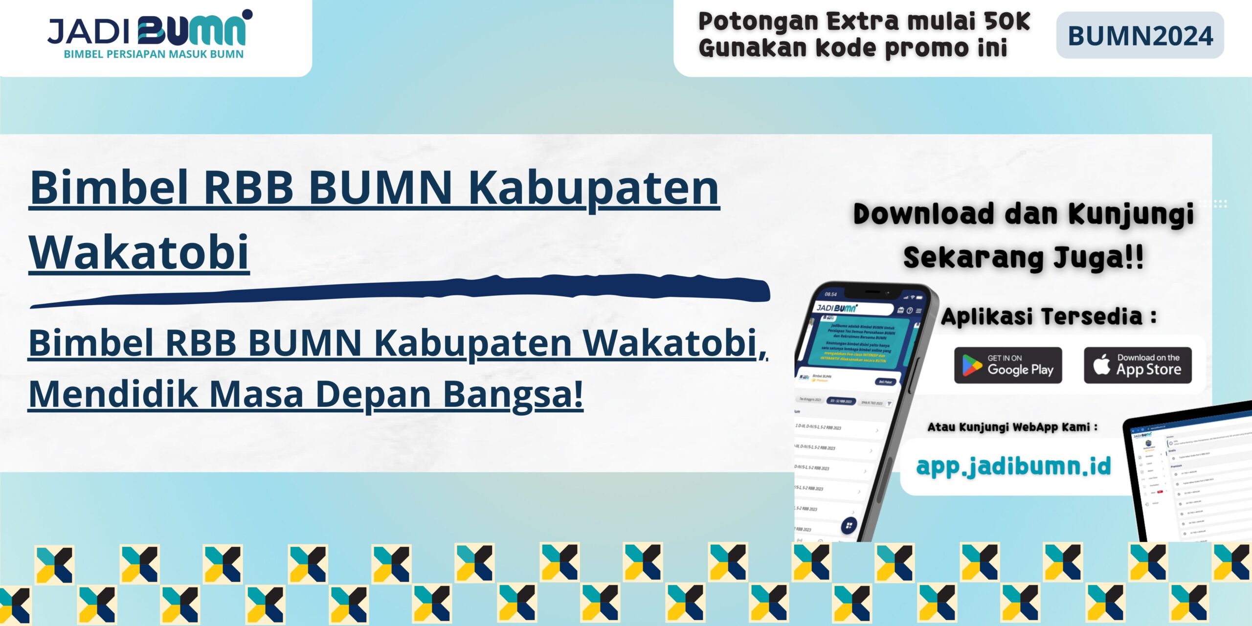 Bimbel RBB BUMN Kabupaten Wakatobi