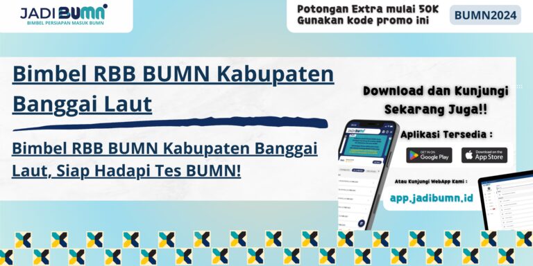 Bimbel RBB BUMN Kabupaten Banggai Laut