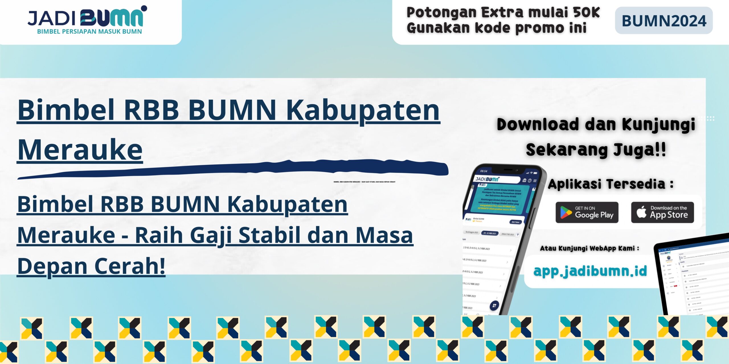 Bimbel RBB BUMN Kabupaten Merauke