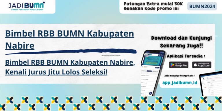 Bimbel RBB BUMN Kabupaten Nabire