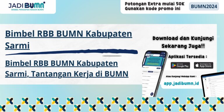 Bimbel RBB BUMN Kabupaten Sarmi