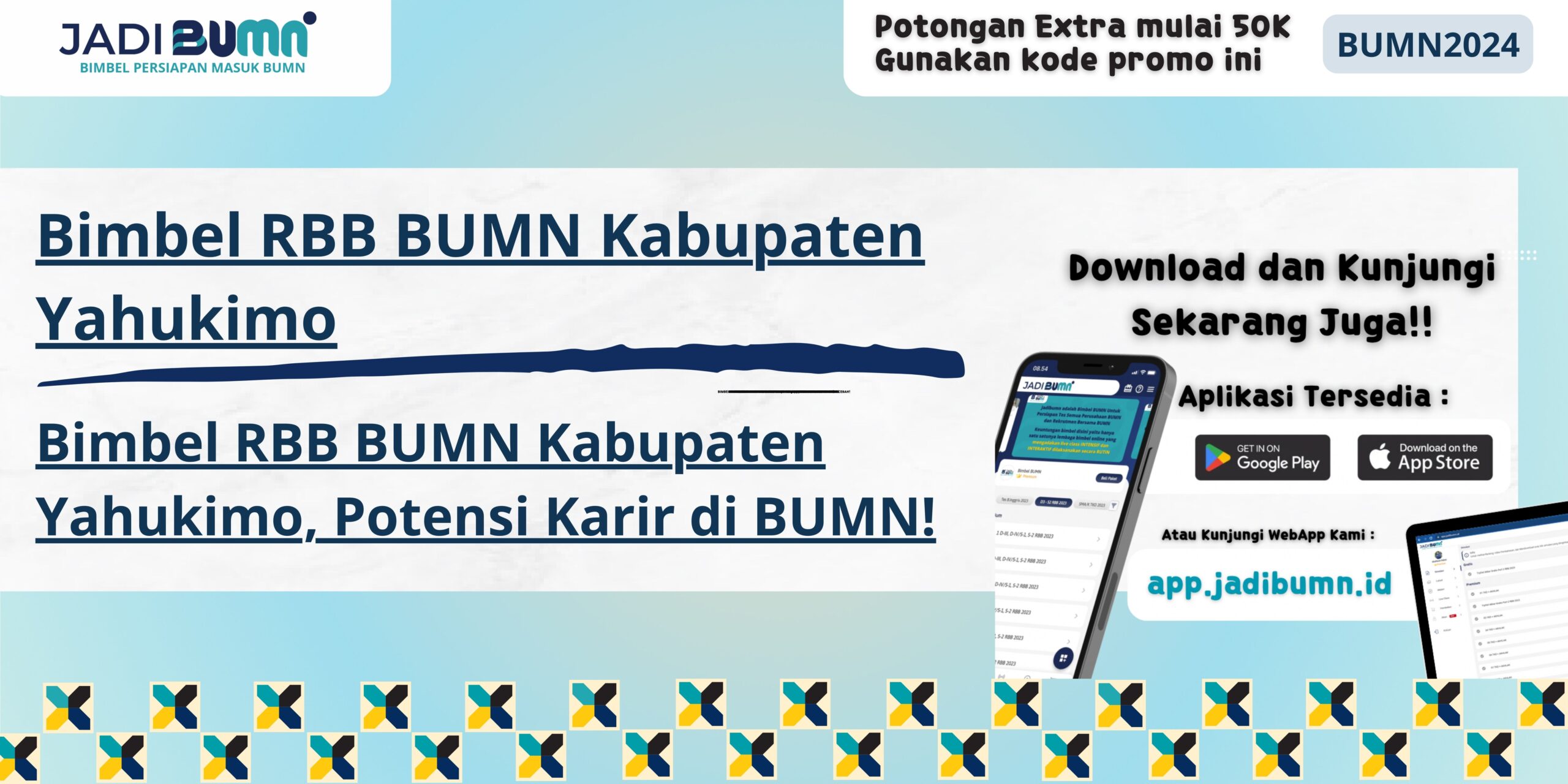 Bimbel RBB BUMN Kabupaten Yahukimo