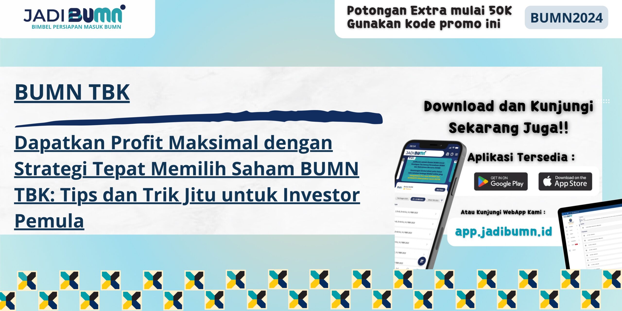 BUMN TBK - Dapatkan Profit Maksimal dengan Strategi Tepat Memilih Saham BUMN TBK: Tips dan Trik Jitu untuk Investor Pemula